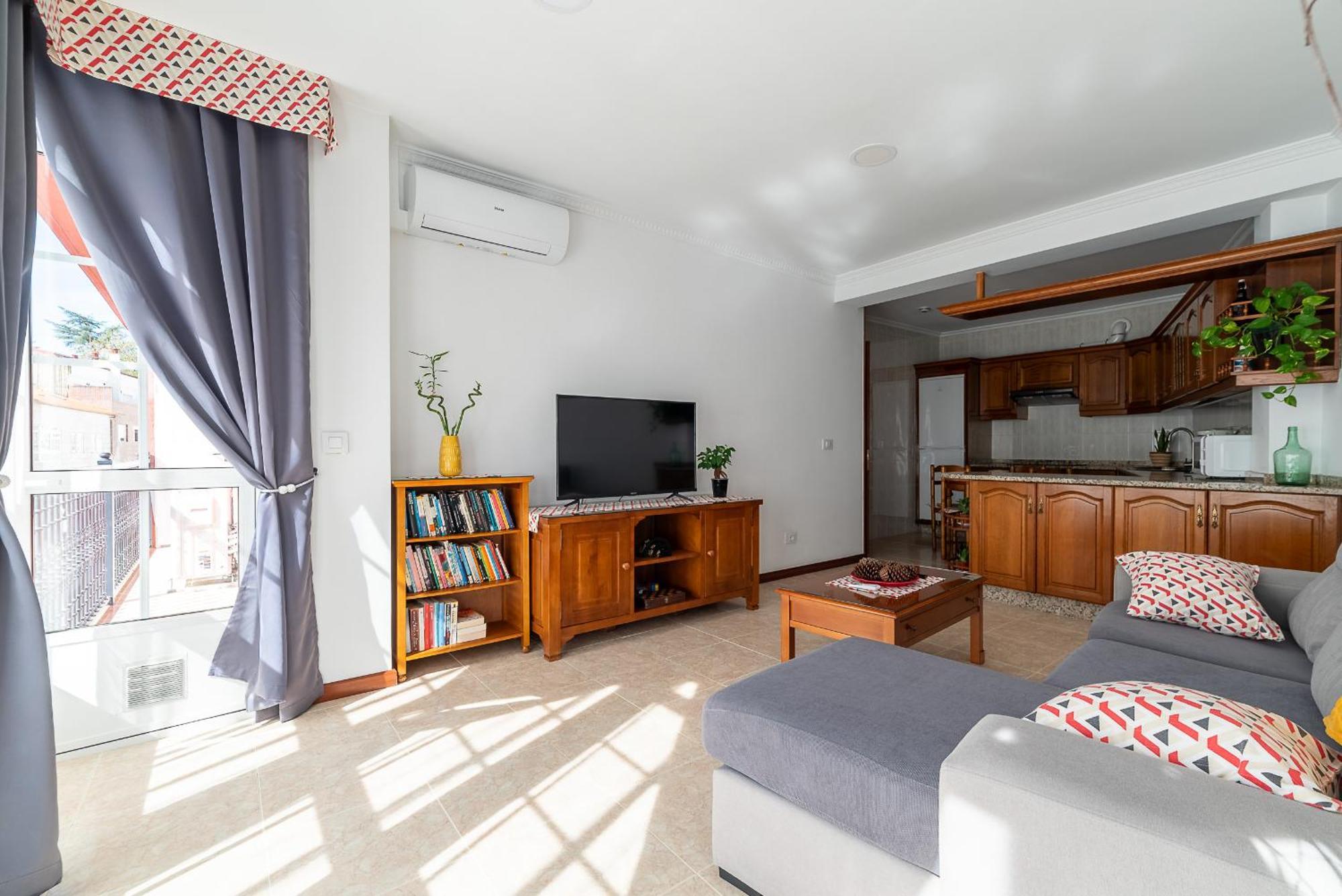 Appartement Apartamento Espacioso Cerca De La Playa Con Aire Acondicionado à Moaña Extérieur photo