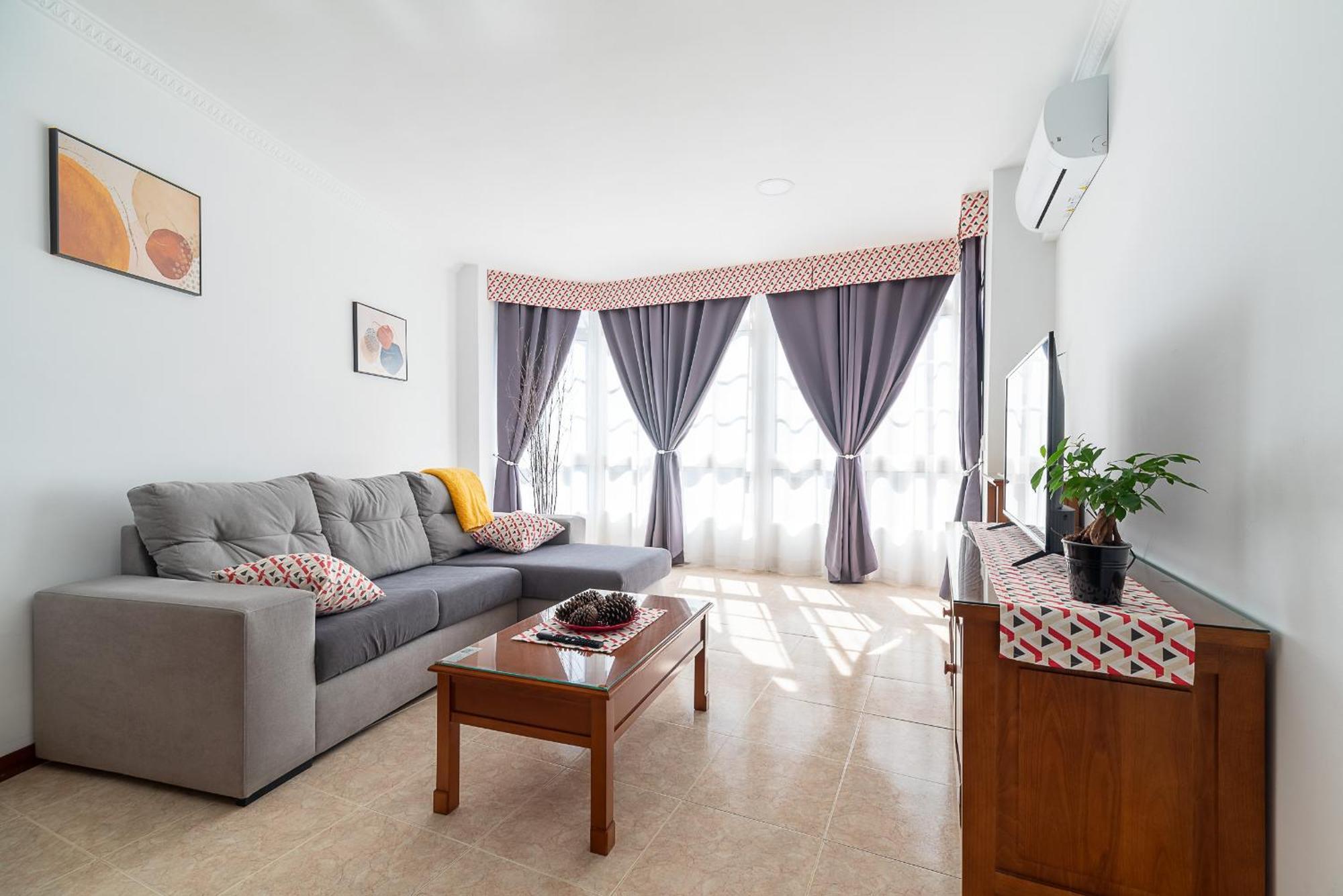 Appartement Apartamento Espacioso Cerca De La Playa Con Aire Acondicionado à Moaña Extérieur photo